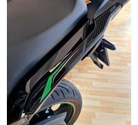 Resin Bike Adhesivos Moto Compatibles con Kawasaki Versys 1100 SE 2025-2026. Protección Agarraderas de Pasajero de Choques y Arañazos Moto. Pegatinas 3D Resinadas Made in Italy