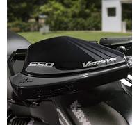Resin Bike Adhesivos Moto Compatibles con Kawasaki Versys 650 2017-2021. Protección Paramanos de Choques y Arañazos Moto. Pegatinas 3D Resinadas Made in Italy