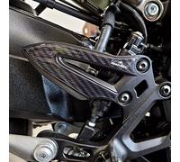 Resin Bike Adhesivos Moto Compatibles con Suzuki GSX-S 1000 GT 2022-2025. Protectores Grip Talonera de Pedana Antirrayas y Antigolpes. Par de Adhesivos Resinados 3D Made in Italy