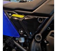 Resin Bike Adhesivos Moto Compatibles con Yamaha Tenere 700 World Raid 2022-2025. Protecciones Sillín y Arañazos Moto. Pegatinas 3D Resinadas Made in Italy