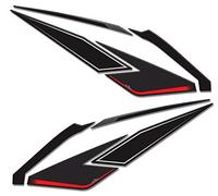 Resin Bike Adhesivos para Moto Compatible con Kymco AK 550 2017-2026. Protección de Laterales Traseros/Bajo Asas contra Golpes y Arañazos. Adhesivos de Resina Efecto 3D Made in Italy