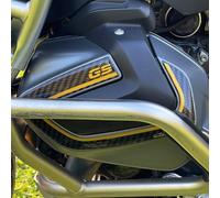 Resin Bike Adhesivos para Moto Compatibles con BMW R 1250 GS - GS Adventure 2019-2024. Protección del Cárter/Panel Lateral del Motor contra Golpes y Arañazos. Adhesivos Resinados 3D Made in Italy