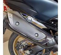 Resin Bike Adhesivos Scooter Compatible con Yamaha Tmax 560 T-MAX 2022-2024. Protección del Protector Térmico del Escape/Silenciador (Plástico/Metal) contra Golpes y Arañazos. Made in Italy