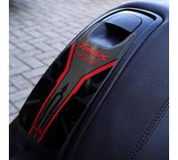 Resin Bike Adhesivos Scooter Compatibles con Yamaha Tmax 500 T-MAX 2001-2007. Protección Tapa Depósito y Túnel Central Antirrayas y Antigolpes. Adhesivos Resinados 3D Negro y Rojo