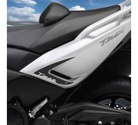 Resin Bike Adhesivos Scooter Compatibles con Yamaha Tmax 530 2012-2016 Carbono. Protección Lateral Bajo Asiento Antirrayas y Antigolpes. Adhesivos Resinados 3D Made in Italy