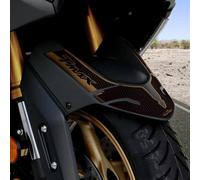 Resin Bike Adhesivos Scooter Compatibles con Yamaha Tmax 530 2012-2016 Oro y Carbono. Protección Guardabarros y Barras de Horquilla Antirrayas y Antigolpes. Adhesivos Resinados 3D Made in Italy