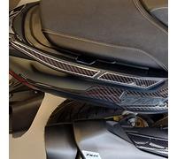 Resin Bike Adhesivos Scooter Compatibles con Yamaha Tmax 560 T-MAX 2022-2024. Protección Asas del Pasajero Antirrayas y Antigolpes. Adhesivos Resinados 3D Made in Italy