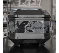 Resin Bike Kit Adhesivos de Moto Compatibles con Honda Africa Twin CRF 1100 L 2020-2024. Protection Caja Superior de Choques y Arañazos de Moto. Kit Pegatinas 3D Resinadas Made in Italy