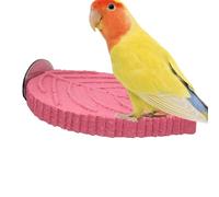 Resin Bird Perch, Plant Shape Branch Style, Comfortable Grip Material, Cage Toy Equipment, Reliable Claw Care Aid, Suitable for Cockatiels Parakeets Conure Lovebird Macaw Beak Exercise