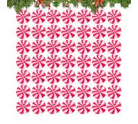 Resin Christmas Craft Buttons | 50-Piece Red & Green Holiday Crafting Buttons Kit For Women, Adults & Beginners, Ideal para Sweaters, Escarvas, Fabric, Handicrafts, DIY Decorations & Sewing