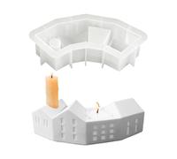 Resin Craft Molds - Gentle Easy Release Silicone for Epoxy | Build with, Candle Soap Making Mold, Resin Molds for Home Indoor Holiday Friends Enthusiast DIY Projects