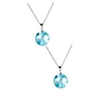 Resin Drop Time Gems Dinner Party Choker for Women Decor Moon Cloud Necklace Pendant Chain