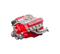 Resin Engine Sculpture - Artistic Miniature Craft, Innovative Desk Decoration, Creative Model For Display | Workshop Classroom Home Garage Collector Hobby Birthday Teacher Office Ornament