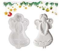 Resin Gießformen - Engel Wiederverwendbares Bastelzubehör | Silikon Epoxidharz Formen Harzguss | Für Gips Weihnachtsornamente Heimdekoration Geburtstag Kunst Handwerk