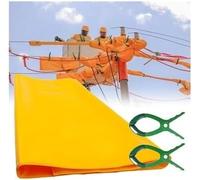 Resin Insulation Blanket, Suitable For Circuit Maintenance Electricians(10kv,400x500mm/15.7x19.7in)