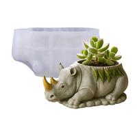 Resin Mold Kit, Nonstick Casting Form Set, Flexible Silicone Craft Tool System, Durable Diy Shaping Material Build, Artistic Home Decor Design for Planter Candle Use