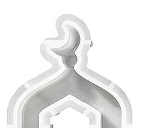 Resin Molds - Herramienta de fundición de 1,04 pulgadas Middle East Festival | Home Decor Cemento Molds - for Artists Art Teachers Hobbyists Craft Lovers Jewelry Maker Designer Home Crafting Holiday