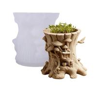 Resin Molds Silicone - DIY Mushroom Tree Stump Easy Release,Candle Holder