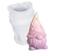 Resin Moulds - 245cm Gnome Resin Moulds Silicone | Silicone Mold Dwarf Epoxy Casting Mould Faceless Miniature Candle Mould - For DIY Christmas Easter Valentine Ornament Making