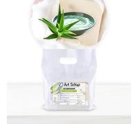 Resin Pro ArtSoap AloeSoap - Base para Jabones Artesanos con Aloe Vera 1 kg Transparente, Bases para hacer jabón fácil, seguro y versátil, Base de Jabón Derretir y Verter