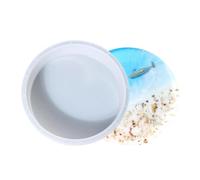 Resin Table Molds Silicone - Silicone 35.5x5cm | Round Mold, Epoxy Mold | 12.6 Inch Round Silicones Molds For Table, Tray, Clock, Resin Art, Casting, DIY Crafts, And Home Decor