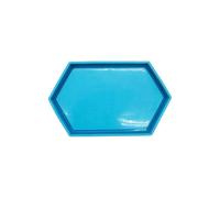 Resin Tray Mold Silicone Coasters Mold for Cup Mat Home Decor Jewelry Box Mold