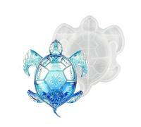 Resin Turtle Mold - Large 3D Silicone, Flexible Craft Casting Tool