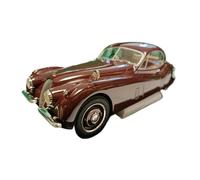 Resina 1:18 Adecuada para Jaguar XK120 FHC 1954 Modelo De Coche Estático Simulado Decoración del Hogar