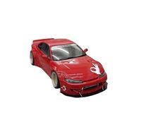 Resina 1:18 Adecuada para Nissan Silvia S15 Rocket Bunny Simulación Modelo De Coche Estático Decoración del Hogar
