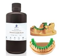 Resina de fotopolímero UV de 405 nm, ultrabajo, fácil de fundición para el marco de restauración de implantes dentales y corona 500 g