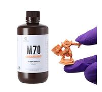 Resina de impresora 3D de alta precisión para LCD MSLA de curado UV,Resina de fotopolímero rígida de bajo olor estándar de 405 nm para impresión LCD 3D Salmón (1000g)