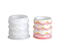 Resina de silicona resistente con estampado floral para organizadores hechos a mano, cuencos decorativos y regalos de manualidades, cinta de encaje en relieve de silicona