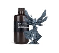 Resina Elegoo Standard 8K para impresión 3D 1Kg - Negra