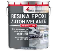 Resina epoxi para suelos, autonivelante - REVEPOXY - 148 - Telegris 2 - RAL 7046 - ARCANE INDUSTRIES