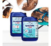 RESINA EPOXÍDICA ATÓXICA EPOXYTABLE 5-FIVE 9KG PARA MESAS HASTA 5 CM DE ESPESOR