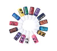 Resina epoxídica Pigmentos líquidos Colorantes Tintes 15 Colores translúcidos Tintas sin alcohol para Resina AB Resina UV Coloración de joyería Fabricación de manualidades DIY (Cada botella 10g)