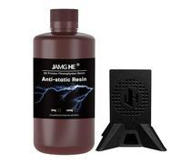Resina ESD para impresora 3D, resina JAMG HE ESD 3D compatible con DLP, LCD y impresoras 3D SLA 385 ~ 420 nm para proteger los componentes electrónicos críticos de la descarga estática