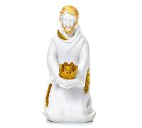 Resina Natividad Jesús Escultura Estatua Cristo Orando Religión Católica Espiritualidad Iglesia Capilla Decoración del Hogar Esculturas Decoración del Hogar Colección Santa Estatuilla Estatua
