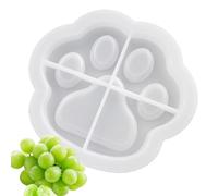 Resina para Huellas de Huellas de Patas - de Almacenamiento DIY | Molde de Silicona - Moldes de Resina para Guardar Objetos pequeños | Artesanía Fabricación de Accesorios de joyería | Moldes de