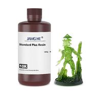 Resina para impresora 3D, JAMG HE 10K Standard Plus Resina para LCD DLP SLA 405nm High Precision & Low Shrinkage 3D Printing Standard UV Photopolymer Resin Suitable for 2K/4K/6K/8K/12K 3D Printers
