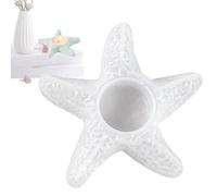 Resina para tazón de vela, para recipiente de vela con forma de estrella de pescado, 9.9 x 8.8 cm, centro de mesa en forma de estrella, velas de tealight votivas, moldes para manualidades fa