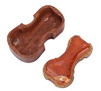 Resina para Violín, Resina Natural Universal con Estuche de Madera, Herramienta de Limpieza de Instrumentos Musicales para Violín, Violonchelo, Arcos de Viola(Violín)