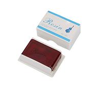 Resina profesional para violín ,viola ,violonchelo ,cepillo de colofonia ,herramienta de limpieza para instrumentos musicales(rojo)