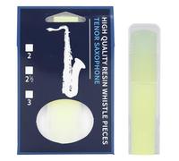 Resina Saxofón Boquilla Silbatos Fuerza 2 5 Silbatos Saxofón Silbatos Instrumentos Piezas para Instrumentos de Viento de Madera Durable