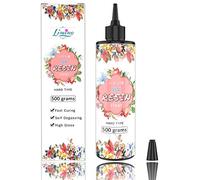 Resina UV - 500g de Curado UV Transparente para Fabricación de Joyas, Decoración Artesanal - Pegamento Duro para Fundición y Revestimiento, Molde DIY