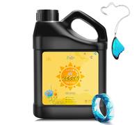 Resina UV: pegamento transparente de 500 g, resina epoxi de curado ultravioleta mejorada para la fabricación de joyas, fundición - Adhesivo UV inodoro para bricolaje formas y manualidades