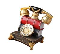 Resinas antiguas para teléfono, accesorios de fotografía, decoración victoriana, época, arte de escritorio, esferas giratorias, escultura de teléfono, decoración de escritorio vintage