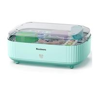 Resiners Máquina de curado de resina con bandeja más grande para iniciador de resina, curado al aire, curado automático 2 horas necesidad de resina, fundición de artesanías, verde menta