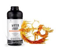 RESIONE Resina Lavable con Agua, Resina Líquida de Impresión de Alta Velocidad de 405 nm, No Quebradiza y Resistente a la Humedad, Resina para Impresora 3D Casi Inodora -Naranja llameante 1000g