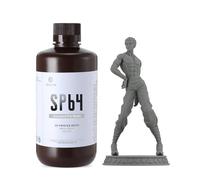 Resione SP64 Impresora para Resina 3D - Resina estándar Pro con Alta Precisión Baja Contracción para Modelado y Prototipos - Detalles Nítidos Secado Rápido y Resistente a la Humedad Gris Medio 1kg
